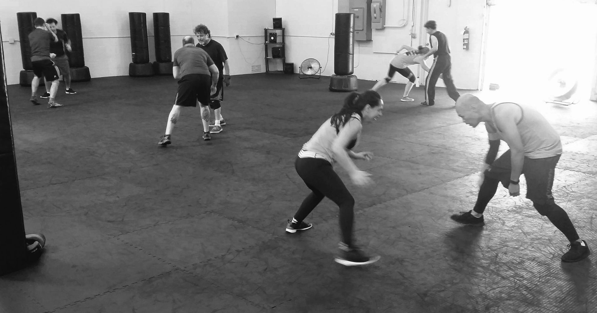krav maga cleveland shoulder tag warmup bw